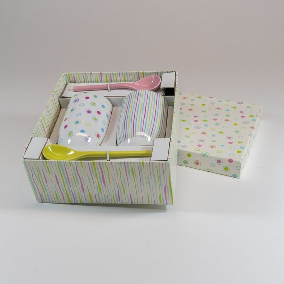 Classic Coffee & Tea Company Contemporary Mugs & Spoons Gift Set - Picture 3 of 3